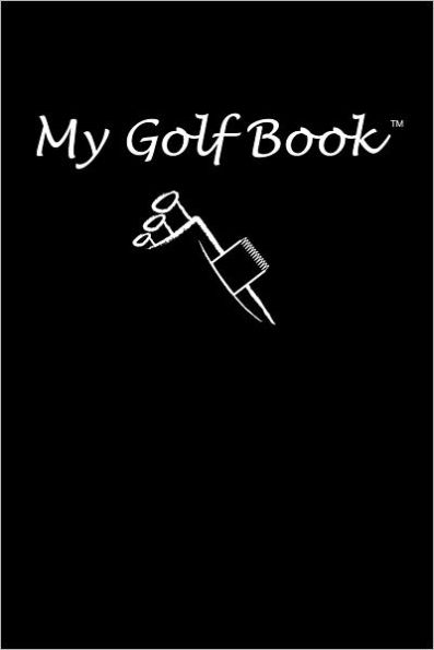 My Golf Book: Black