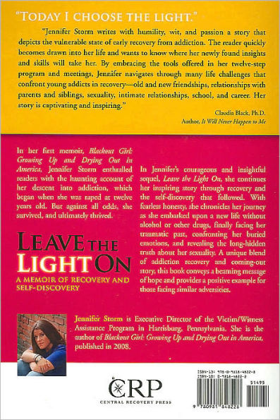 Leave the Light On: A Memoir of Recovery and Self-Discovery