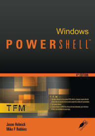 Title: Windows PowerShell, Author: Jason Helmick