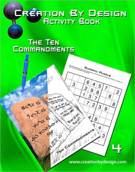 Activity Book - The Ten Commandments