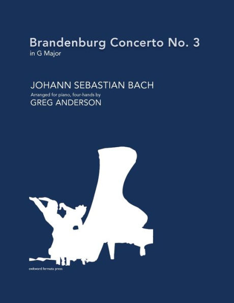 Brandenburg Concerto No. 3 G major (arranged for piano, four-hands)