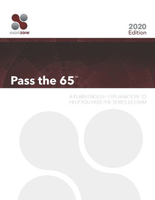 Pass The 65 A Plain English Explanation To Help You Pass The Series 65 Exampaperback - 