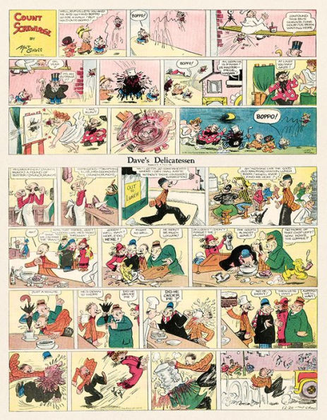 Gross Exaggerations: The Meshuga Comic Strips of Milt Gross