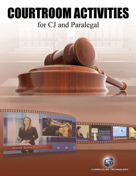 Courtroom Actvities for CJ and Paralegal
