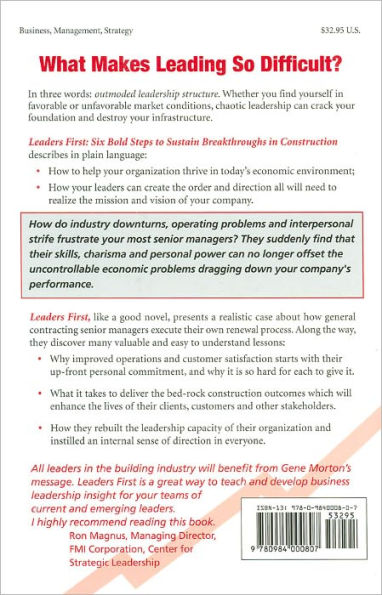 Leaders First: Six Bold Steps to Sustain Breakthroughs in Construction