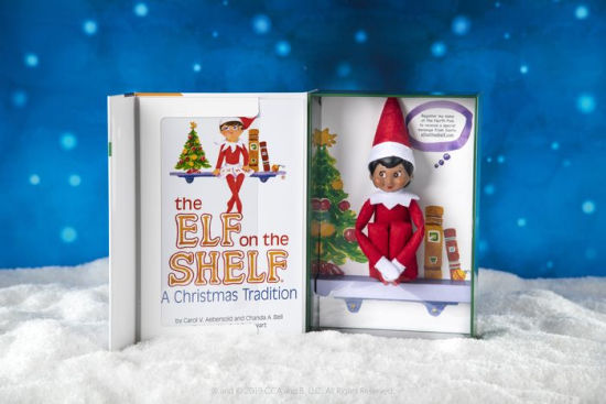 The Elf on the Shelf: A Christmas Tradition (includes brown-eyed girl ...