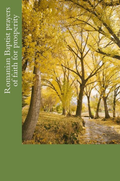 Romanian Baptist prayers of faith for prosperity