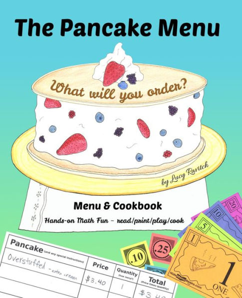 The Pancake Menu: What will you order? Menu & Cookbook, Hands-on Math Fun