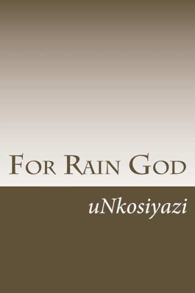 For Rain God