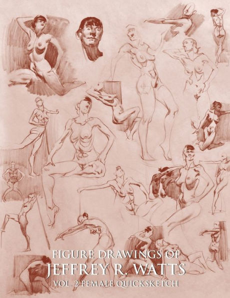 Figure Drawings of Jeffrey R. Watts: Female Quicksketch