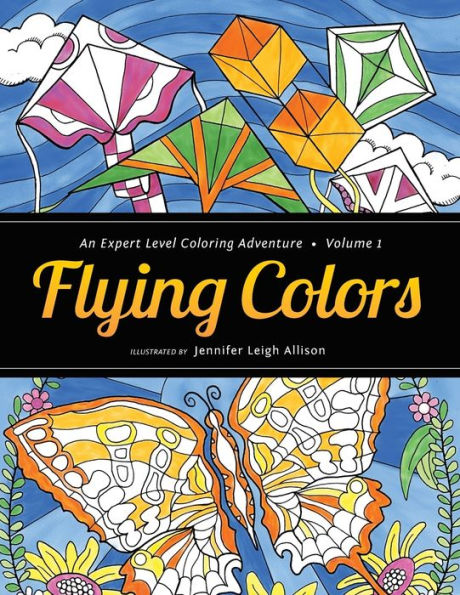 Flying Colors: An Expert Level Coloring Adventure
