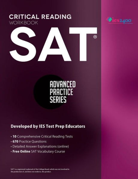 SAT Critical Reading Workbook