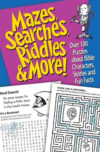 Mazes, Searches, & More: About Bible Characters, Stories and Verses