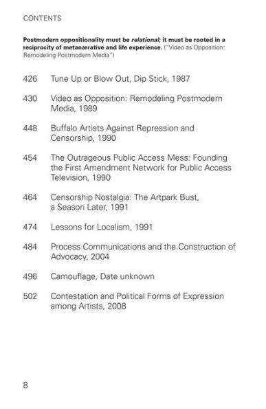 Tony Conrad: Writings