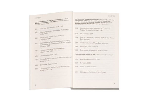 Tony Conrad: Writings