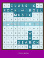 Classic Rock and Roll Music Large Print Word Search