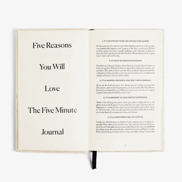 The Five Minute Journal