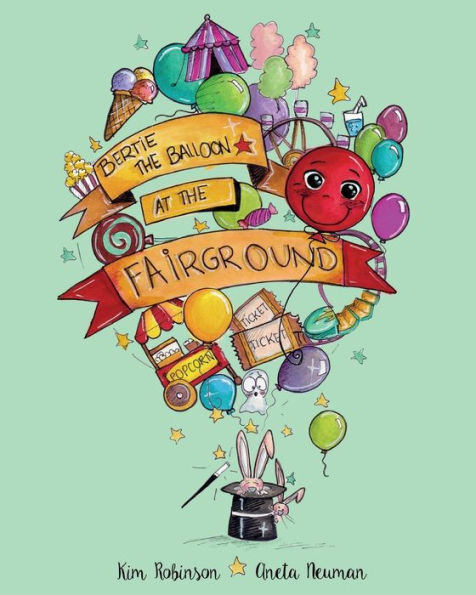 Bertie The Balloon at the Fairground