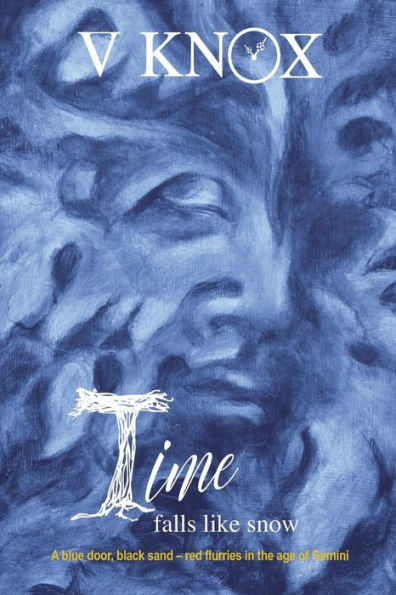 Time Falls Like Snow: A blue door, black sand - red flurries in the age of Gemini