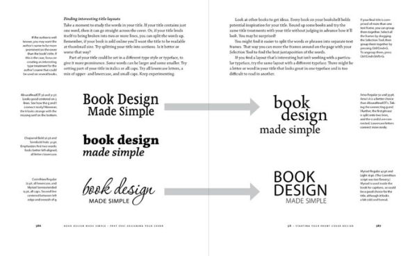 Book Design Made Simple