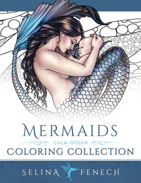 Mermaids - Calm Ocean Coloring Collection