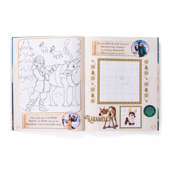 Portable North Pole Activity Book