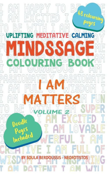 Mindssage Colouring Book Travel Size: I Am Matters