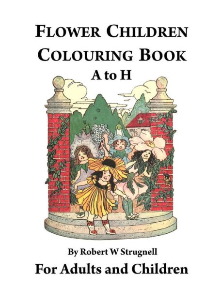Flower Children Colouring Book (A to H)