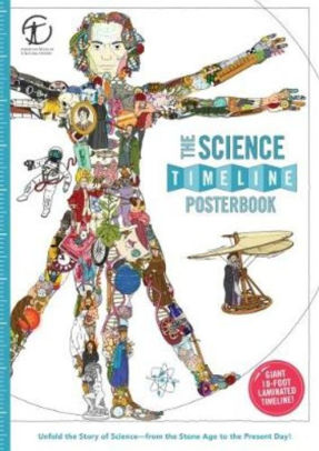 The Science Timeline Posterbook Unfold The Story Of Inventions From The Stone Age To The Present Daypaperback - 