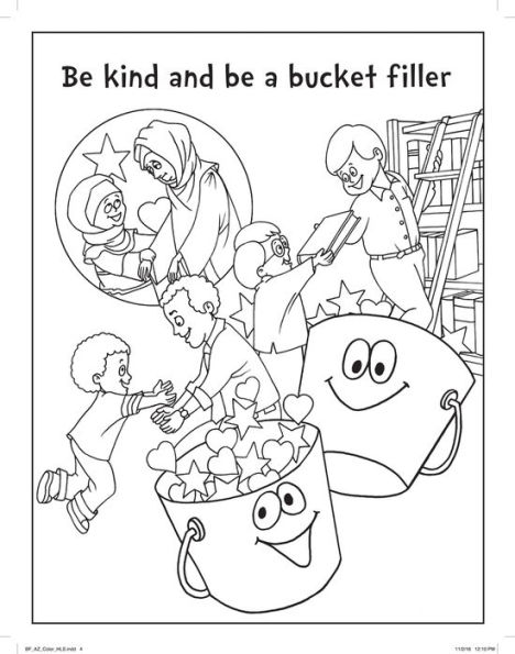 My Very Own Bucket Filling from A to Z Coloring Book