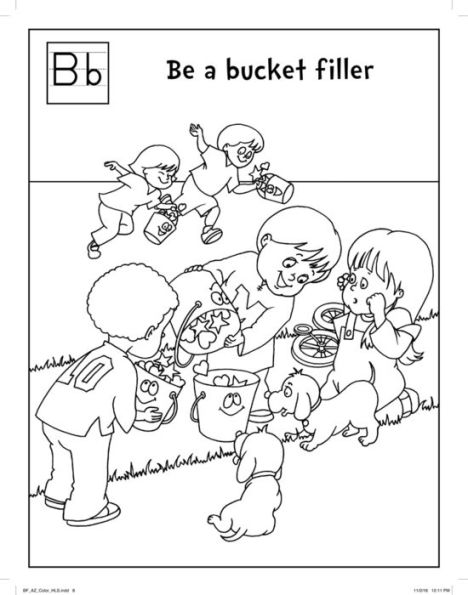 My Very Own Bucket Filling from A to Z Coloring Book