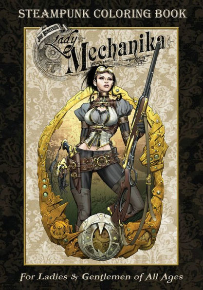 Lady Mechanika Steampunk Coloring Book