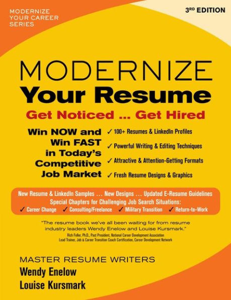 Modernize Your Resume: Get Noticed Get Hired