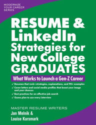 Textbook download forum Resume & LinkedIn Strategies for New College Graduates by Louise Kursmark, Louise Kursmark