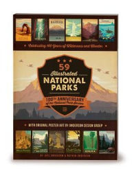 Title: 59 Illustrated National Parks: 100th Anniversary of the National Park Service, Author: Nathan Anderson