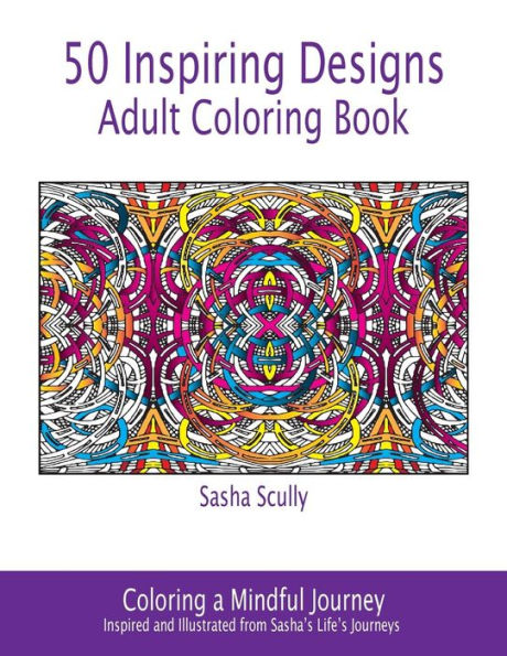 50 Inspiring Designs: Adult Coloring Book