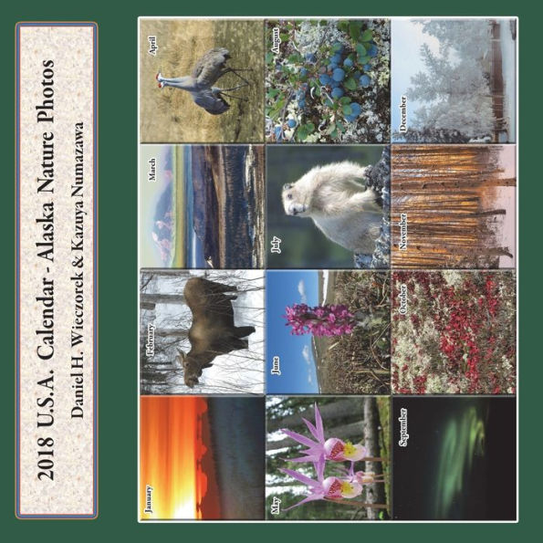 2018 USA Calendar - Alaska Nature Photos