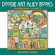 Title: Laughter Is the Best Medicine: Coloring Book, Author: Samantha Snyder