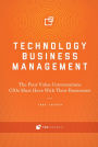 Technology Business Management: The Four Value Conversations Cios Must Have With Their Businesses