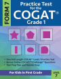 Practice Test for the CogAT Grade 1 Form 7 Level 7: Gifted and Talented Test Prep for First Grade; CogAT Grade 1 Practice Test; CogAT Form 7 Grade 1, Gifted and Talented COGAT Test Prep, Practice Test for Children Grade One, Gifted and Talented Test Prep