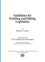 Guidelines for Drafting and Editing Legislation