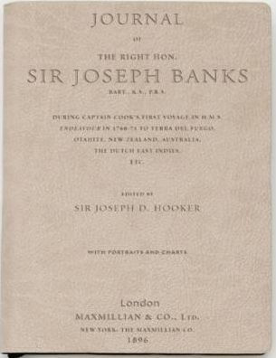 Journal of Sir Joseph Banks: Tan Lined Journal