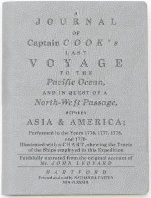 A Journal of Captain Cook's Last Voyage: Light Grey Lined Journal