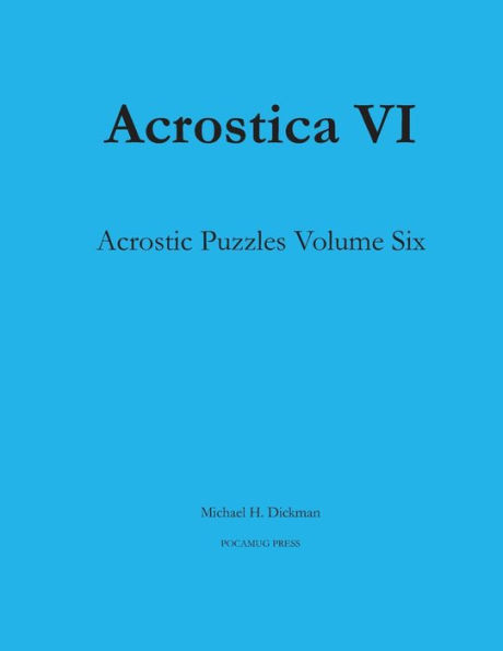Acrostica VI