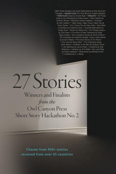 27 Stories: The Winter 2018 Owl Canyon Press Hackathon Contest Winners