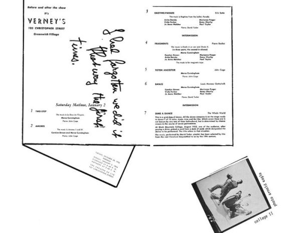 Merce Cunningham: Changes: Notes on Choreography