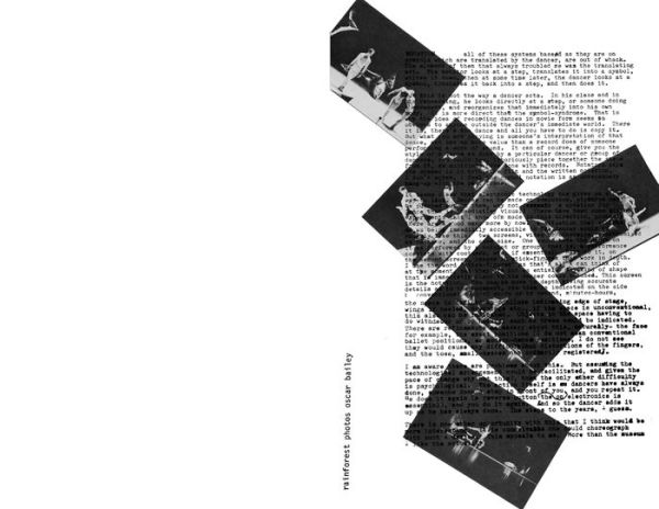Merce Cunningham: Changes: Notes on Choreography