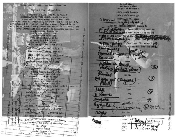 Merce Cunningham: Changes: Notes on Choreography