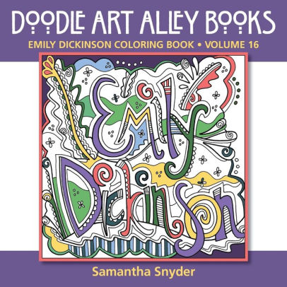 Emily Dickinson Coloring Book by Samantha Snyder ...