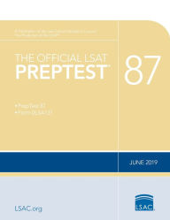 Online ebook download The Official LSAT PrepTest 87: (June 2019 LSAT) by Law School Admission Council MOBI PDB CHM 9780999658062